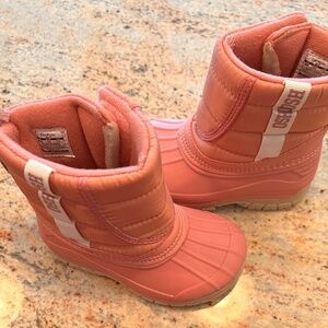 Oshkosh Toddler Pink Splash Boots- 6M